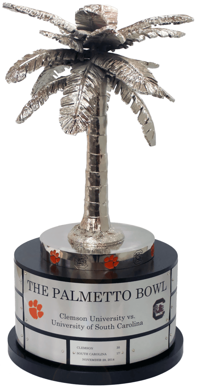 Palmetto Bowl Trophy - Clemson vs. South Carolina